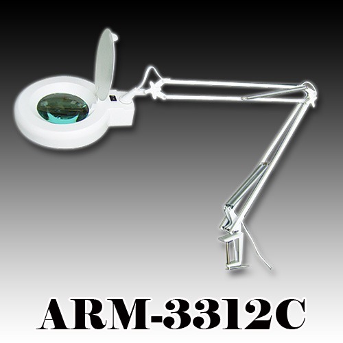 아림전기-조명확대경/ARM-3312C/클립형